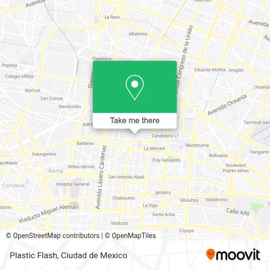 Plastic Flash map