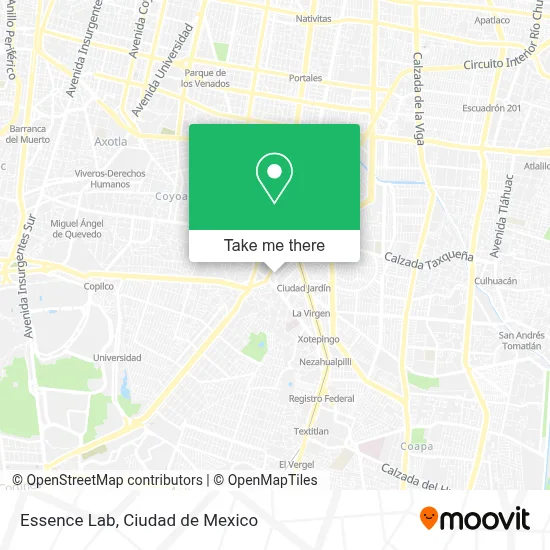 Essence Lab map