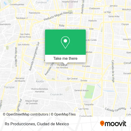 Rs Producciones map