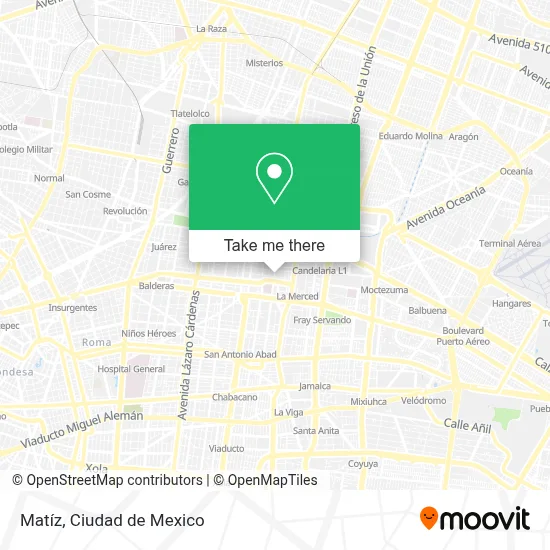 Matíz map