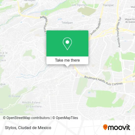 Stylos map