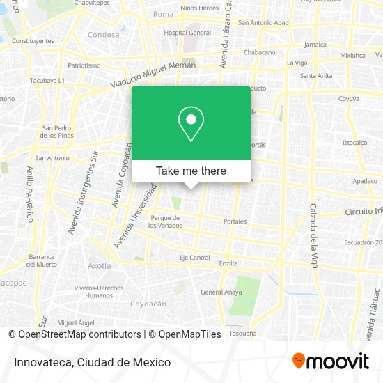 Innovateca map