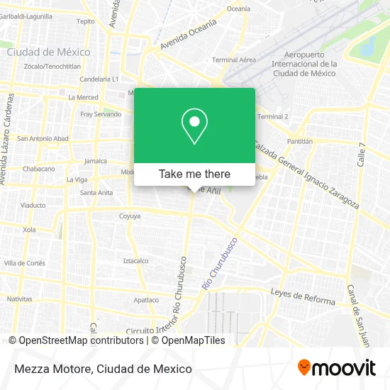 Mezza Motore map
