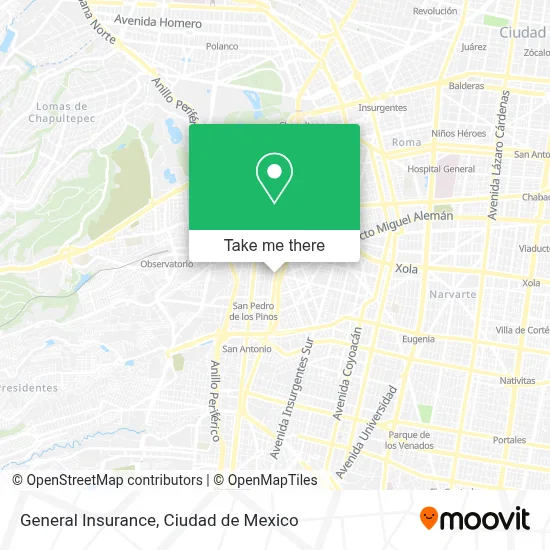 General Insurance map