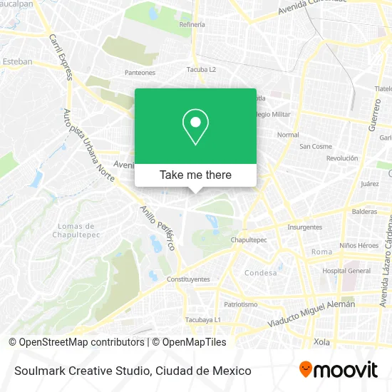 Soulmark Creative Studio map