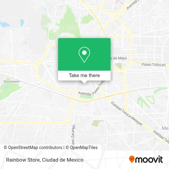 Rainbow Store map