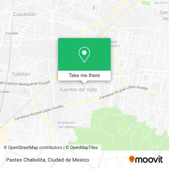 Pastes Chabelita map