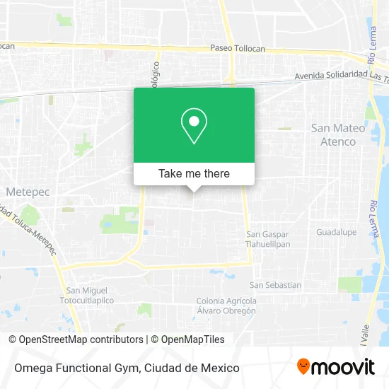 Omega Functional Gym map