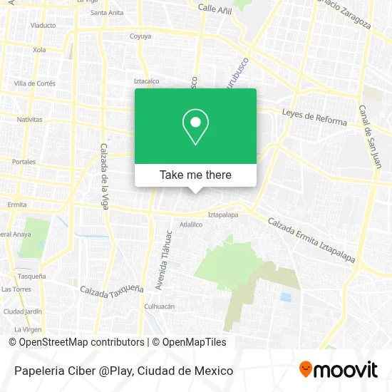 Papeleria Ciber @Play map