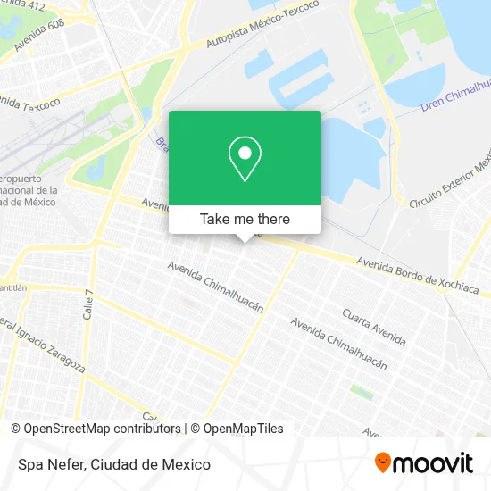 Spa Nefer map
