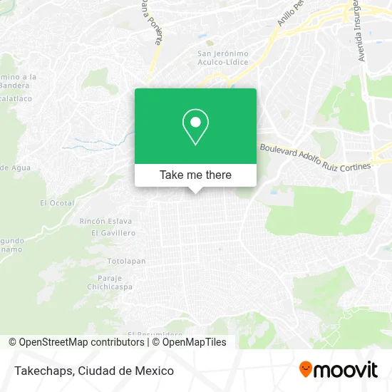 Takechaps map