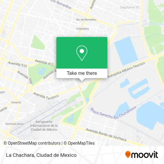 La Chachara map