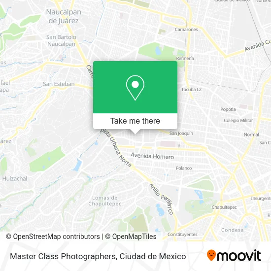 Master Class Photographers map