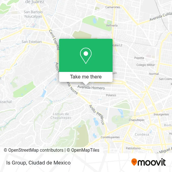 Is Group map