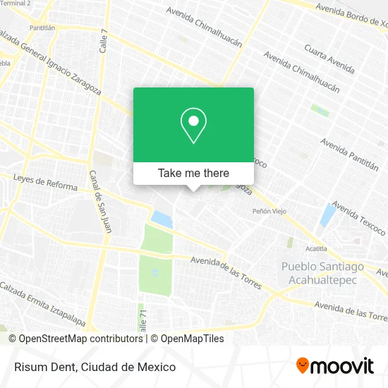 Risum Dent map