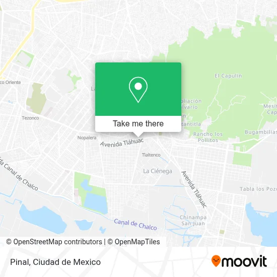 Pinal map