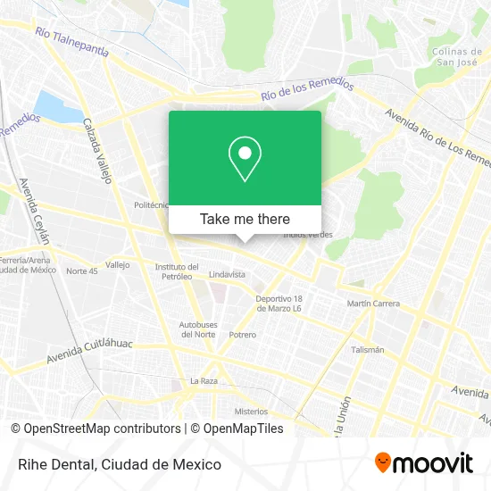 Rihe Dental map