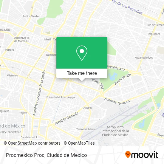Procmexico Proc map