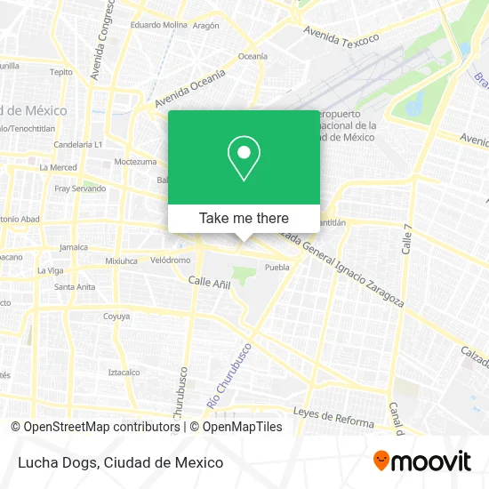 Lucha Dogs map