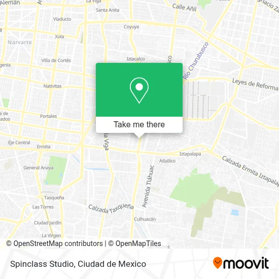 Spinclass Studio map