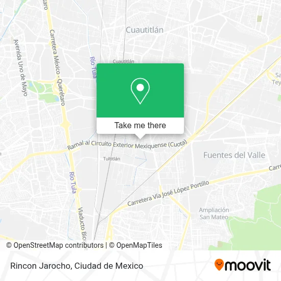 Rincon Jarocho map