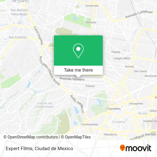 Expert Films map
