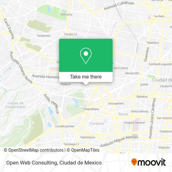 Open Web Consulting map