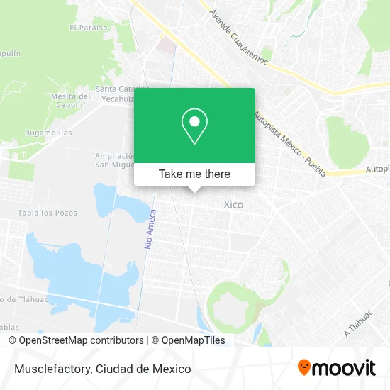 Musclefactory map