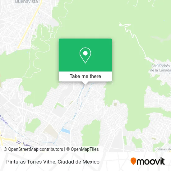 Pinturas Torres Vithe map
