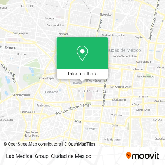 Lab Medical Group map