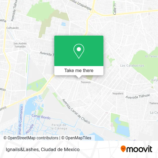 Ignails&Lashes map
