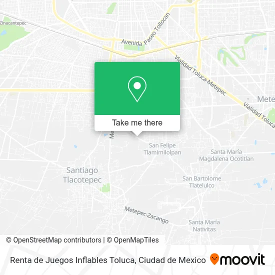 Renta de Juegos Inflables Toluca map