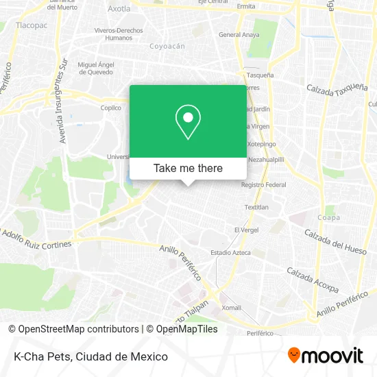 K-Cha Pets map