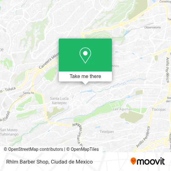 Rhlm Barber Shop map