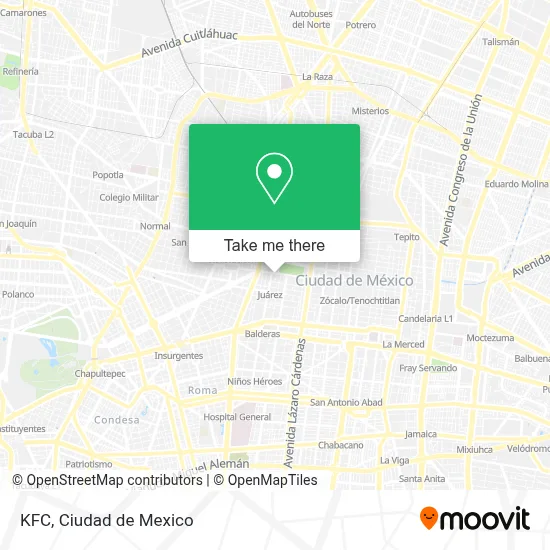 Kfc map