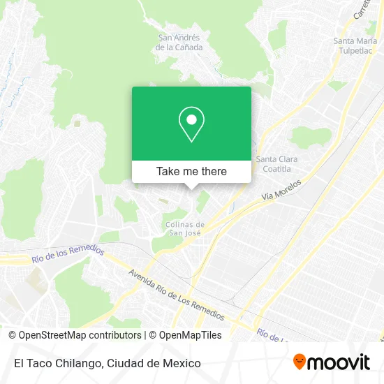 El Taco Chilango map