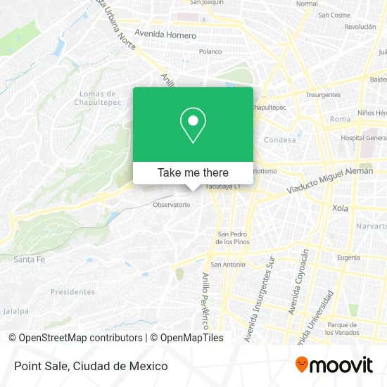 Point Sale map
