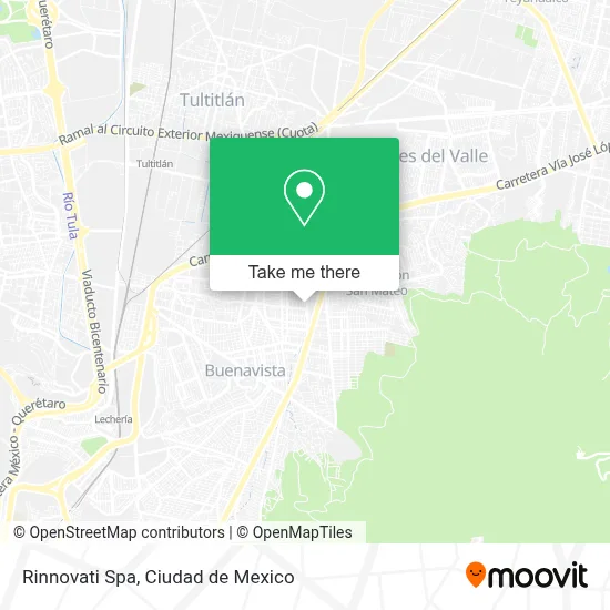 Rinnovati Spa map