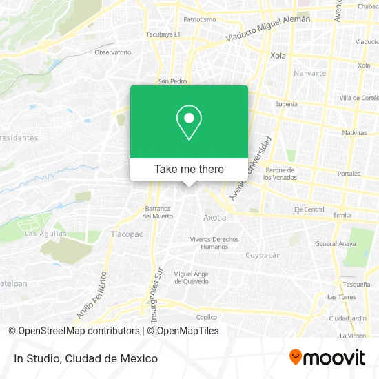 In Studio map