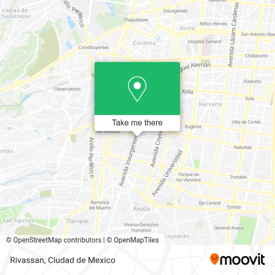 Rivassan map