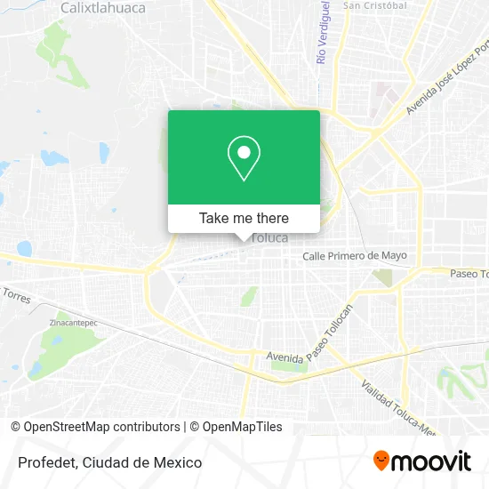 Profedet map