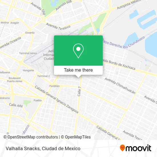 Valhalla Snacks map