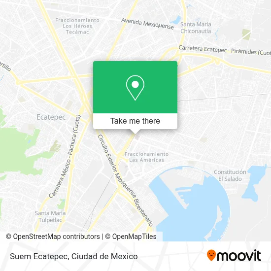 Suem Ecatepec map