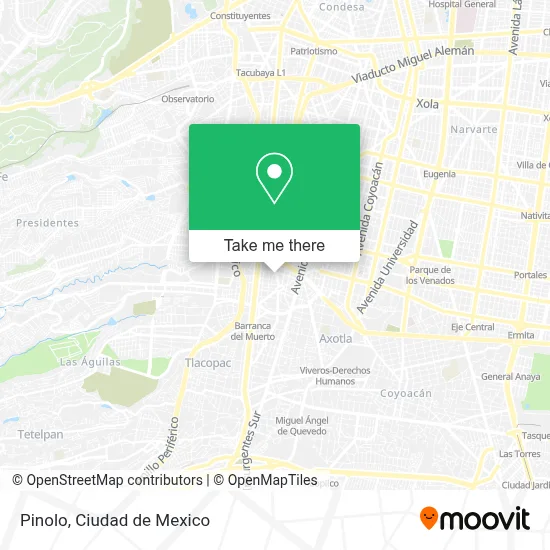 Pinolo map