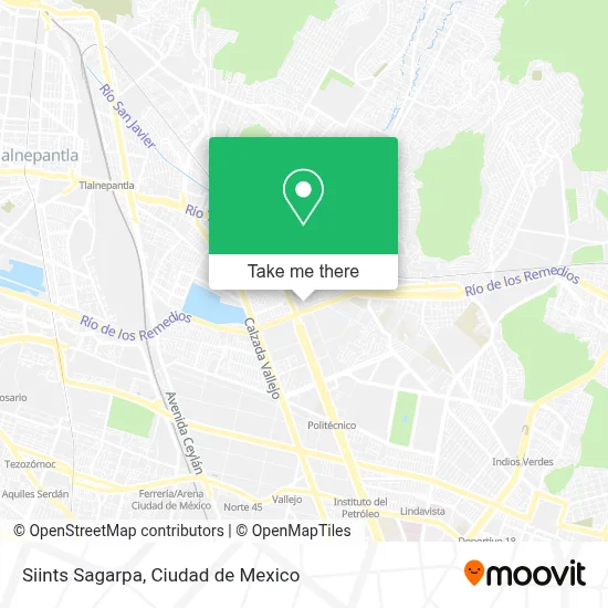 Siints Sagarpa map
