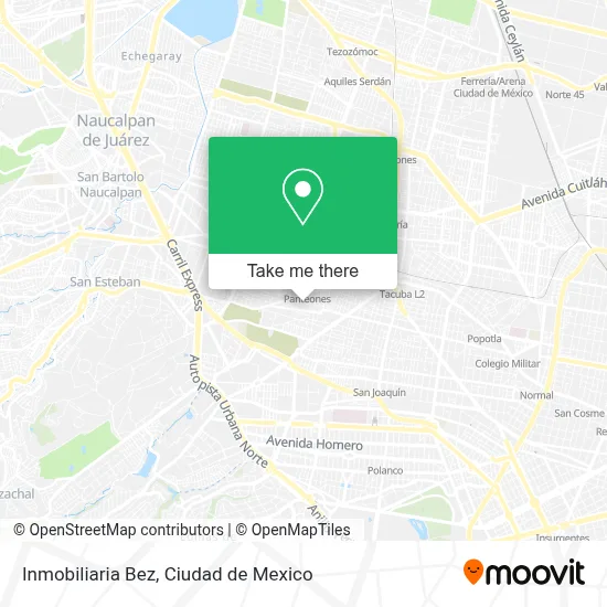 Inmobiliaria Bez map