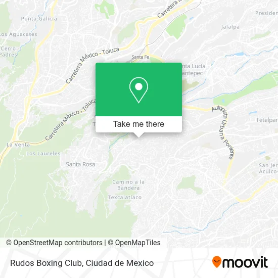 Rudos Boxing Club map