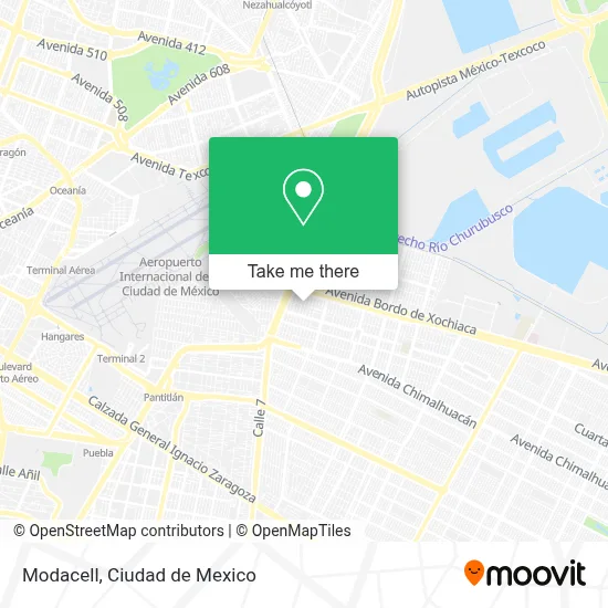 Modacell map