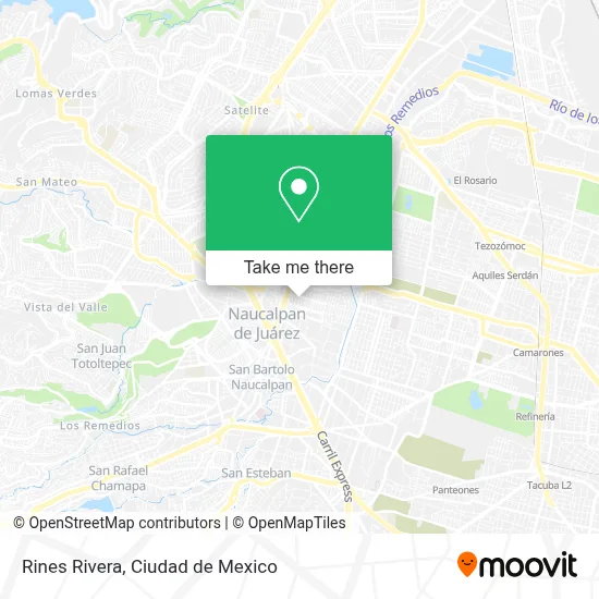 Rines Rivera map