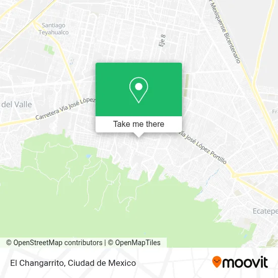 El Changarrito map
